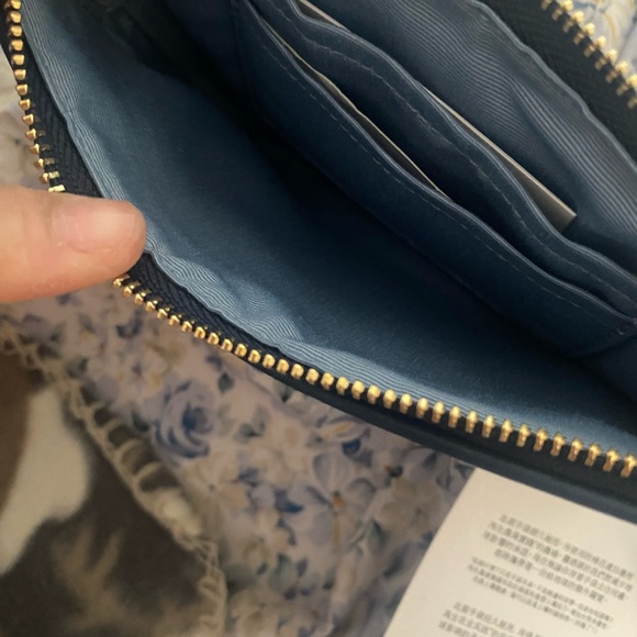 Coach Denim Wristlet Nwts - Picture 6 of 7